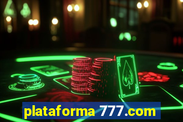 plataforma 777.com